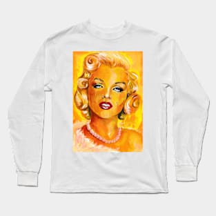 Blonde Goddess Long Sleeve T-Shirt